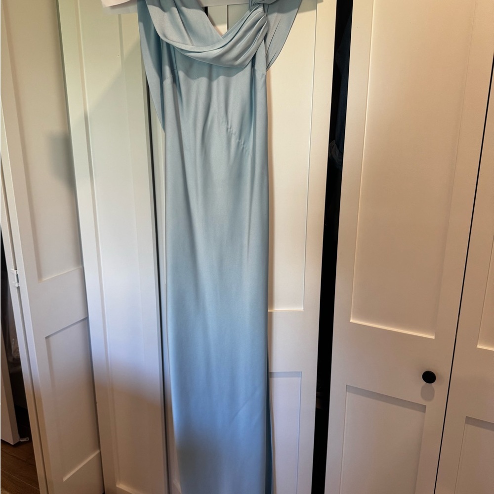 Fame and Partners Open Back Gown